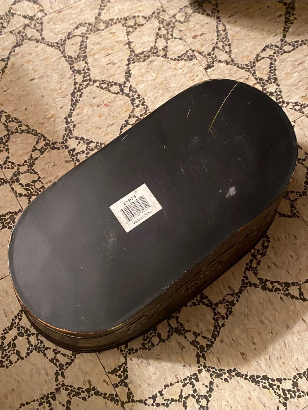 Decorative Metal Storage Box